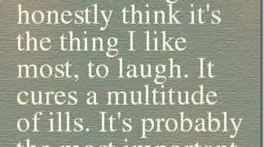 Brief Laughter Inspires Positivity