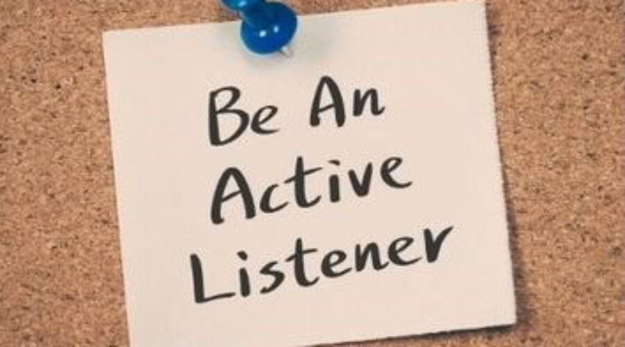 Because Listening Is Powerful