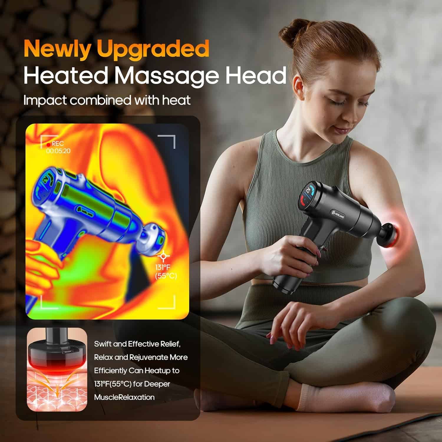 handheld massage gun