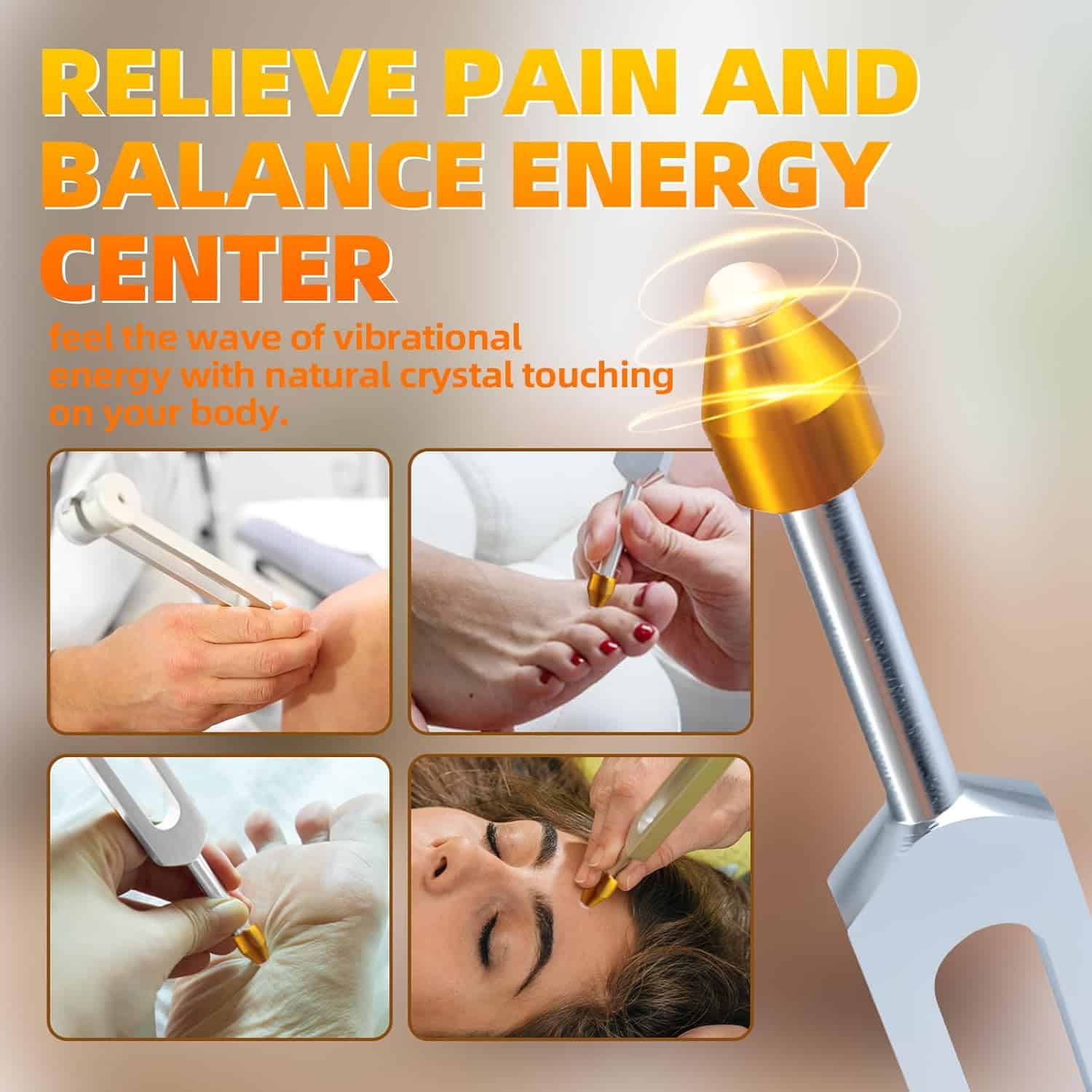 Sound Healing Tuning Forks Set with Multiple Frequencies for Meditation and Chakra Balance - Image 2